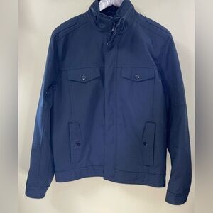 Kenneth Cole Utility Jacket Black Size Medium